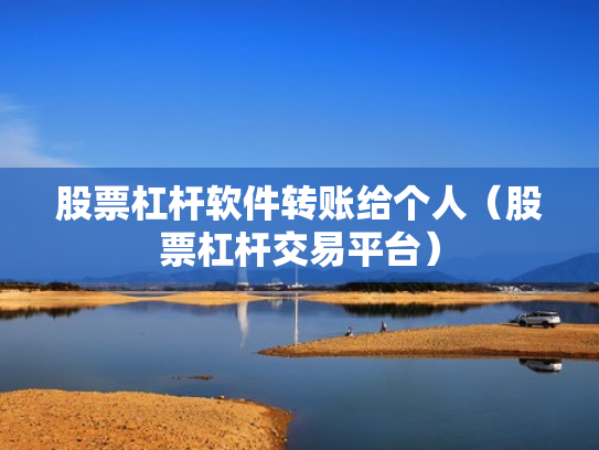 股票杠杆软件转账给个人（股票杠杆交易平台）