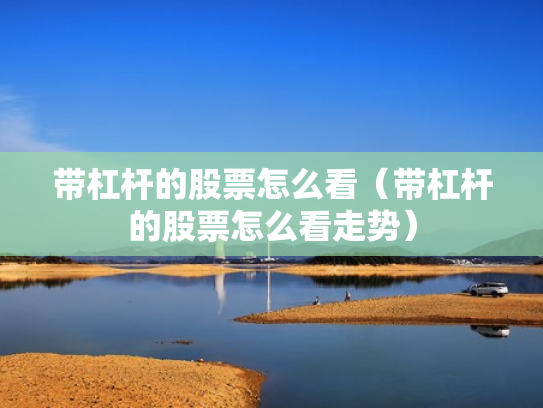 带杠杆的股票怎么看（带杠杆的股票怎么看走势）