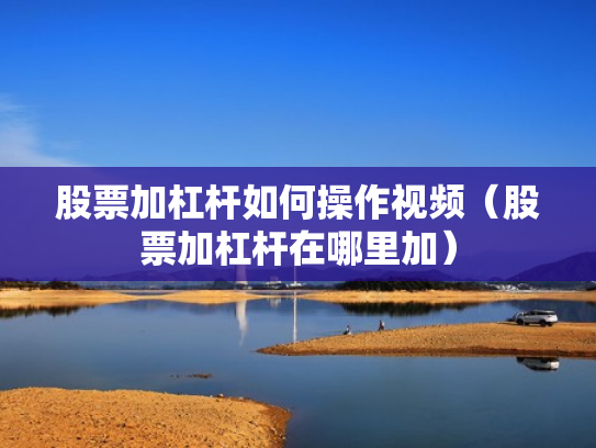 股票加杠杆如何操作视频（股票加杠杆在哪里加）