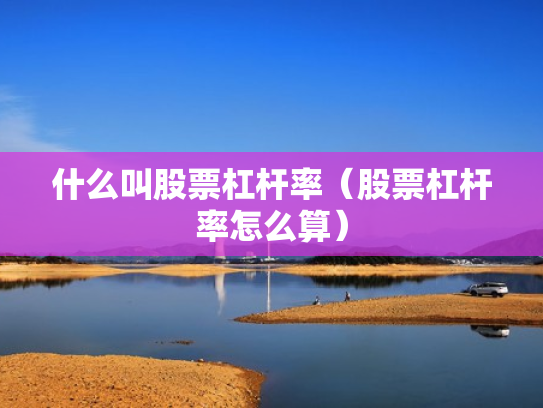 什么叫股票杠杆率（股票杠杆率怎么算）