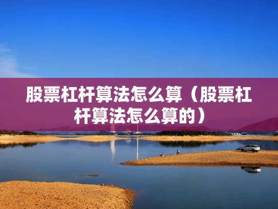 股票杠杆算法怎么算（股票杠杆算法怎么算的）