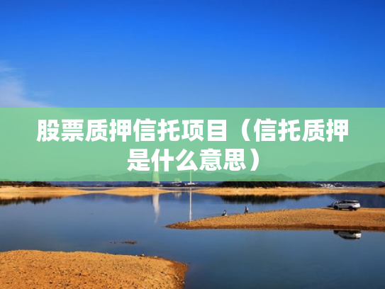 股票质押信托项目（信托质押是什么意思）
