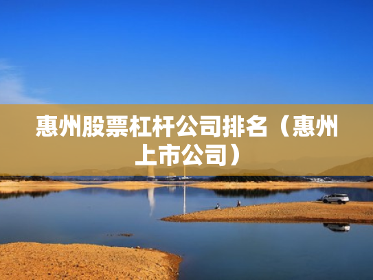 惠州股票杠杆公司排名（惠州上市公司）