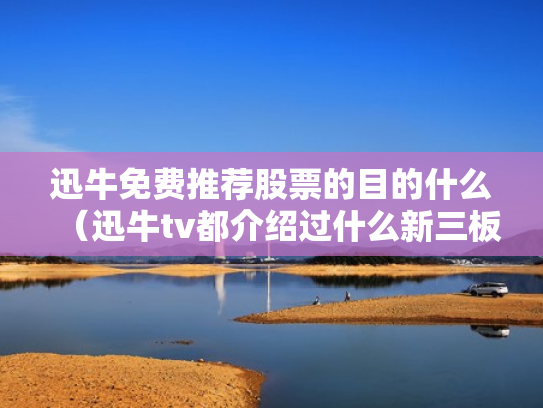 迅牛免费推荐股票的目的什么（迅牛tv都介绍过什么新三板）