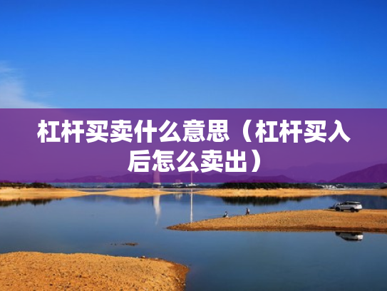 杠杆买卖什么意思（杠杆买入后怎么卖出）